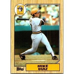 1987 Topps #469 Mike Diaz